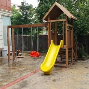 Ahşap Çocuk Oyun Parkı